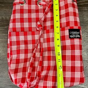 Aiden Red Plaid Bottoms